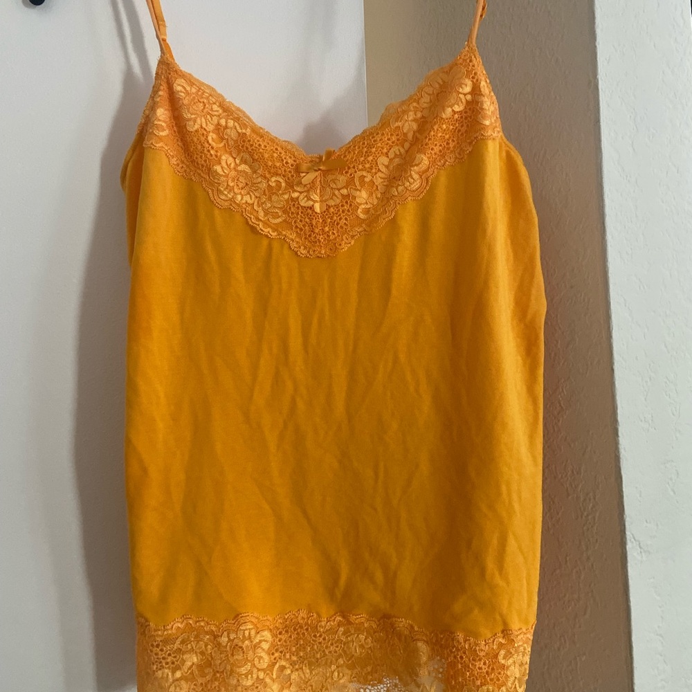 Gold Jigsaw Lace Camisole
